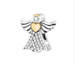 Charm Angel Guardian Diamantado