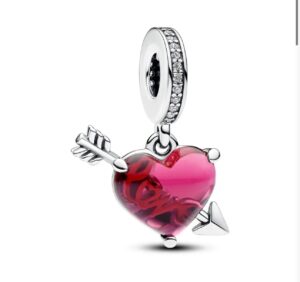 Charm Corazon Flechado