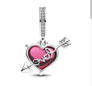 Charm Corazon Flechado - Imagen 2