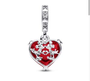 Charm Corazon de Mickey & Minnie