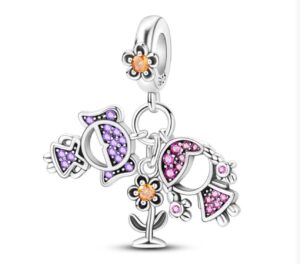 Charm Mejores Amigas Diamantado