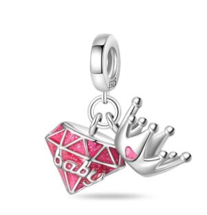 Charm Diamante Baby Y Corona