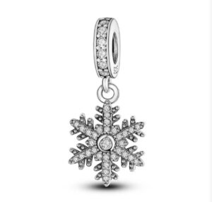 Charm Copo De Nieve Diamantado