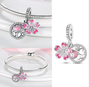 Charm Margaritas Con Corazones - Imagen 2