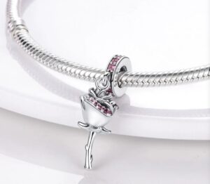 Charm Rosa “ Lovee Forever “ - Imagen 2