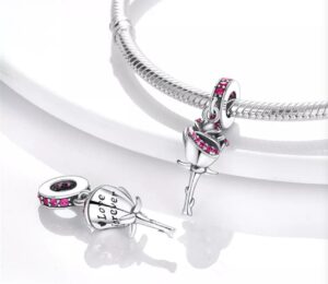 Charm Rosa “ Lovee Forever “ - Imagen 3