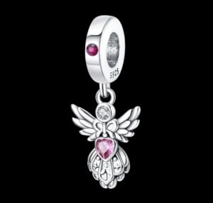 Charm Angel Radical Plateado