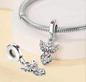 Charm Angel Radical Plateado - Imagen 2