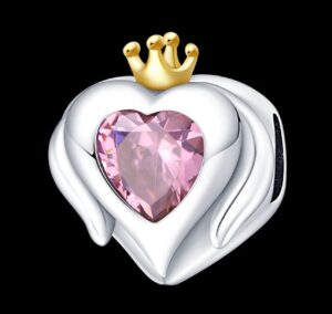 Charm Corazon De Corona