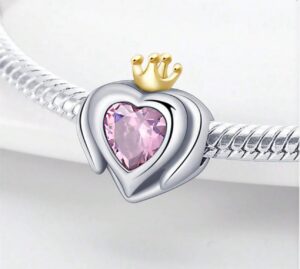 Charm Corazon De Corona - Imagen 2