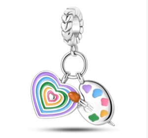 Charm Corazon “Obra de Arte” - Imagen 2