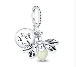 Charm Luciernaga Evangeline"Iluminas Mi Vida"Fluorescente