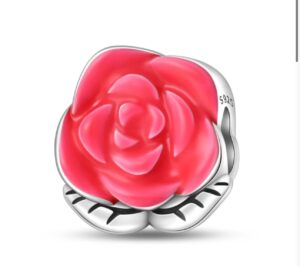 Charm Rosa Brillante