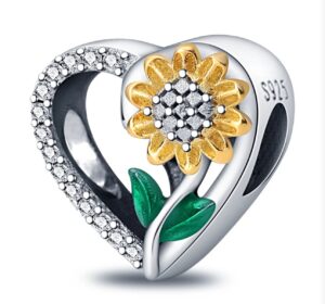 charm Girasol Diamantado